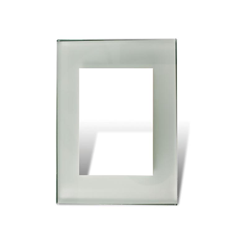 TAPA Y DISTANC.VIDRIO BLANCO 4962